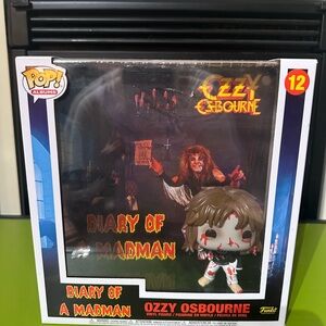 Funko Pop! Albums Ozzy Osbourne Figure with Red and Black Accents